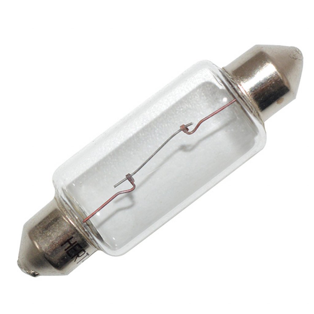 Torpedo lightbulb 6V 15W (15x43mm) 