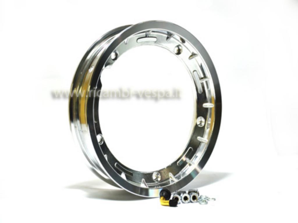 Glossy aluminium Tubeless rim 