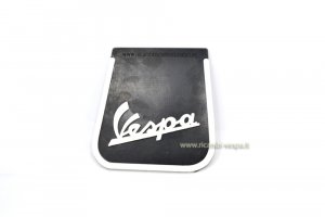 Black mud flap with Vespa logo 