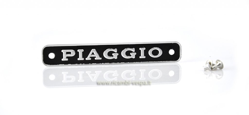 Nameplate piaggio 