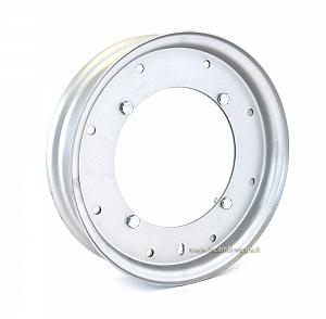 Wheel rim enlarged from 8&quot; to 10&quot; 