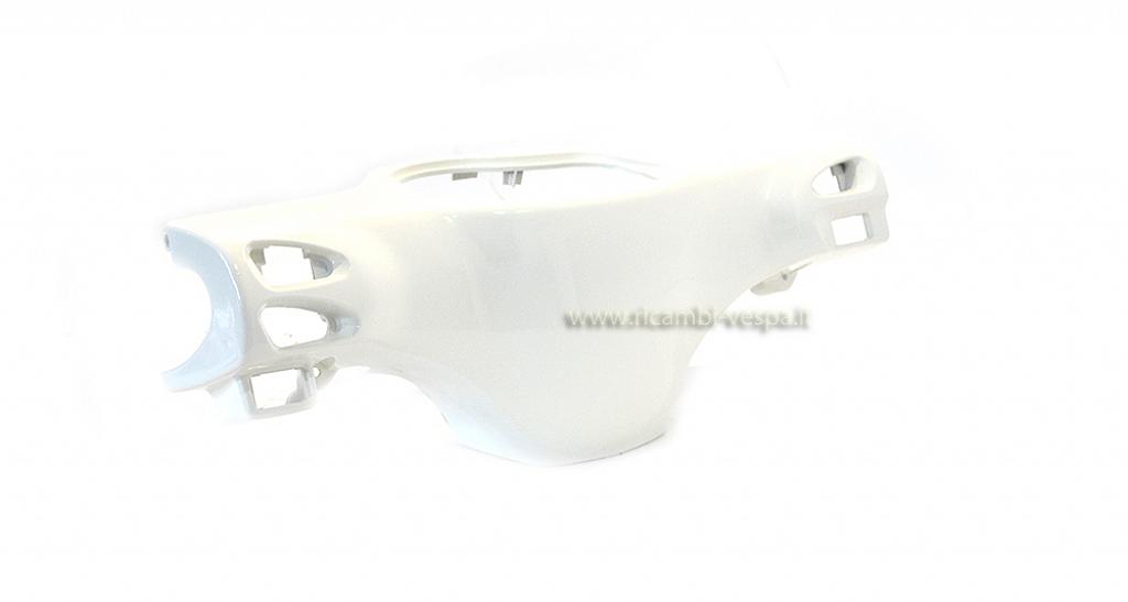 White plastic handlebar rear cover 