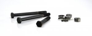 Kit of burnished bolts fixing shock absorber bracket for Vespa 125&#x2F;150 V1-V33-VM-VN-VB1-GS 