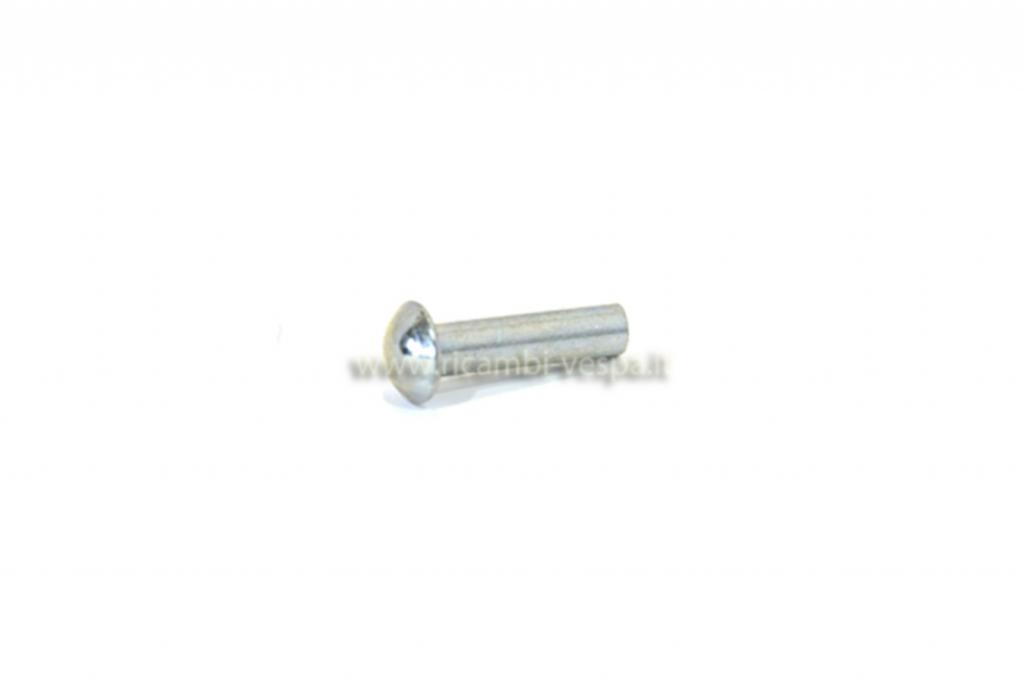 Round head rivet for flywheel cam fastening 