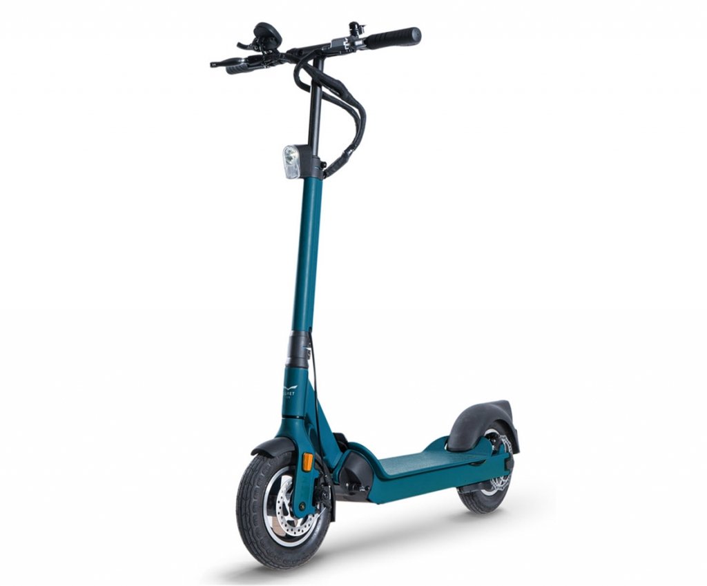 Monopattino elettrico E-Scooter IO HAWK LEGEND STREET nero senza frecce 