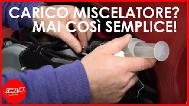 Tutorial carico miscelatore per tutti i modelli con miscelatore automatico