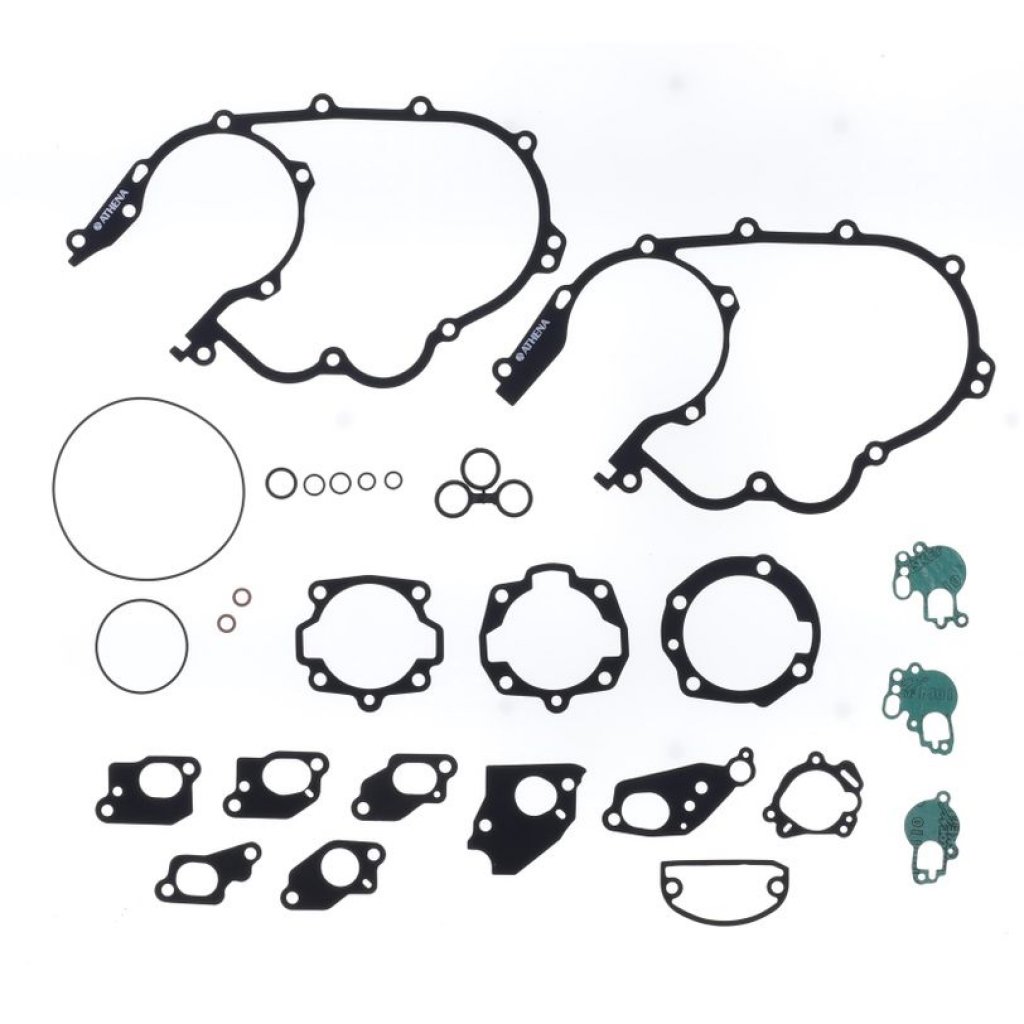 Kit guarnizioni motore ATHENA complete di o-rings motore e piatto portaganasce per Vespa 125 VNA/VNB/GT/GTR/TS/Super-150 VBA/VBB/GL/Sprint/Super-160 GS-180 SS-200 Rally-PX-PE-Cosa tutti i modelli anche con Mix 