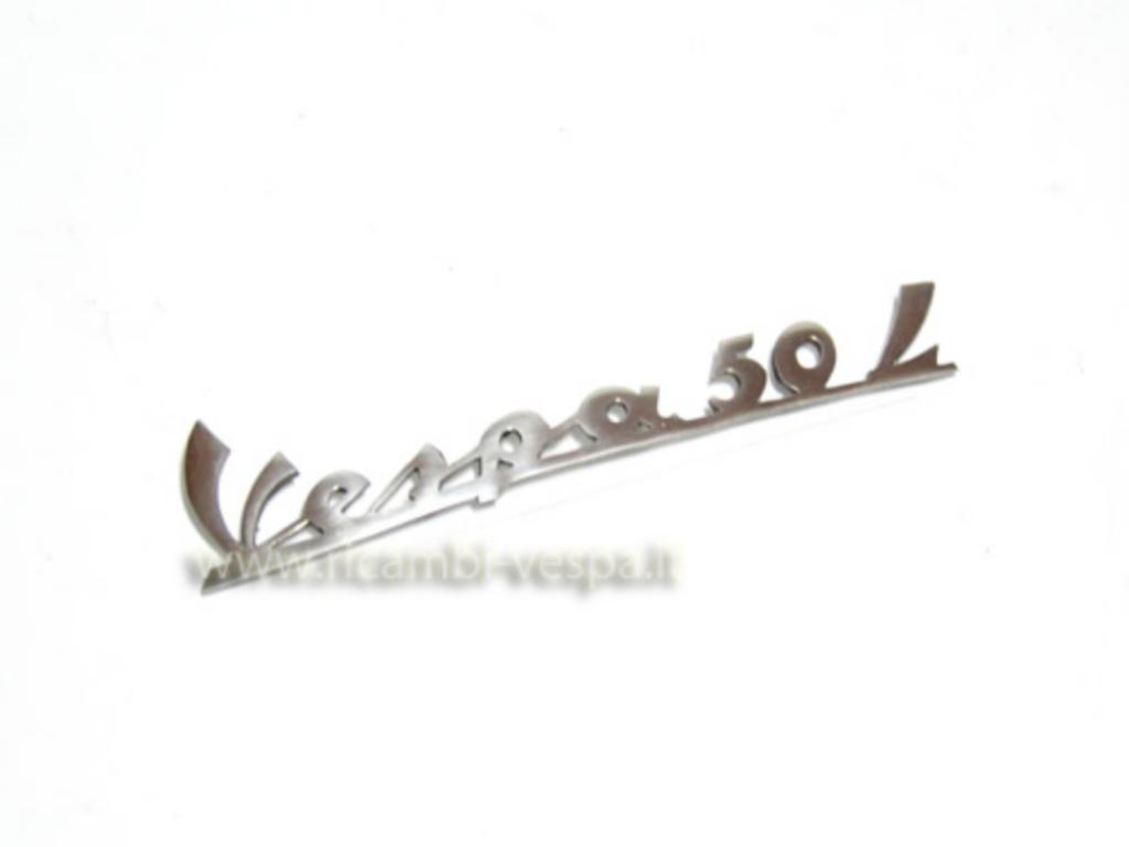 Nameplate Vespa 50 L 